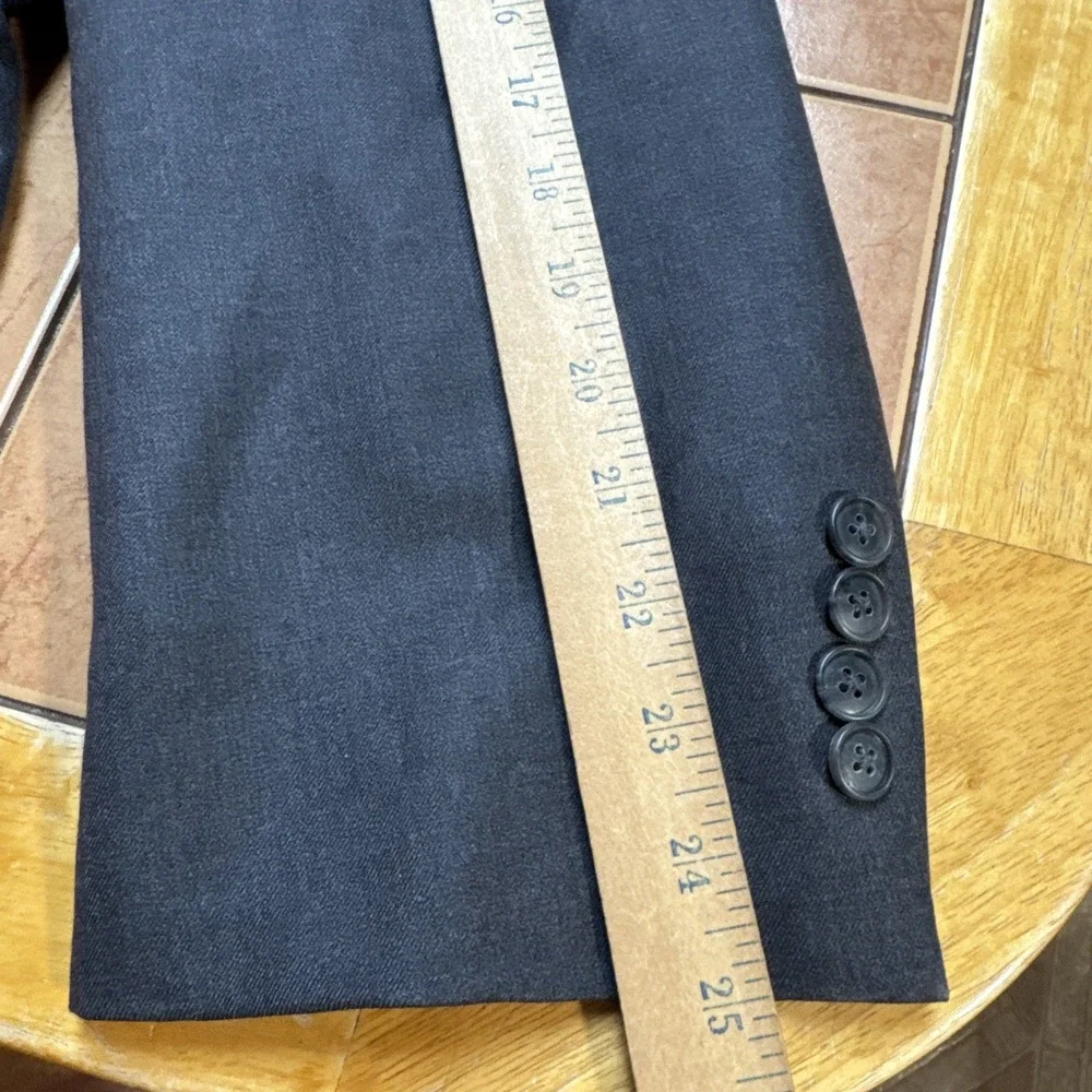 Vintage Duru's Chicago Tailor 2 Piece Suit 48R Jacket 40 x 28 Pants Medium Gray